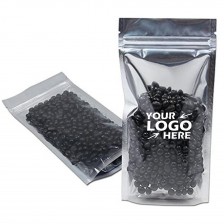 Clear Silver Reclosable Bags